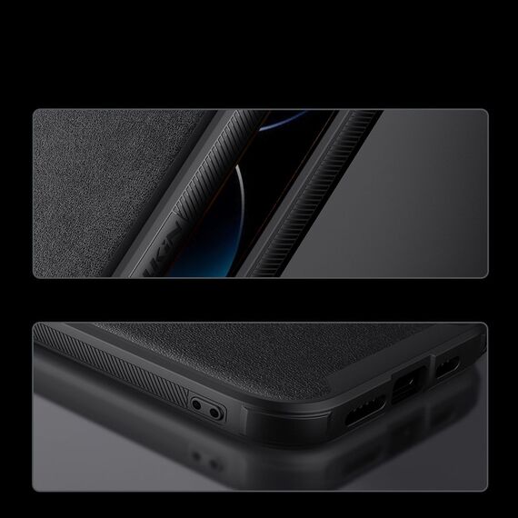 Nillkin CamShield Leather S Case iPhone 14 Pro Max case with camera cover black | Techbox