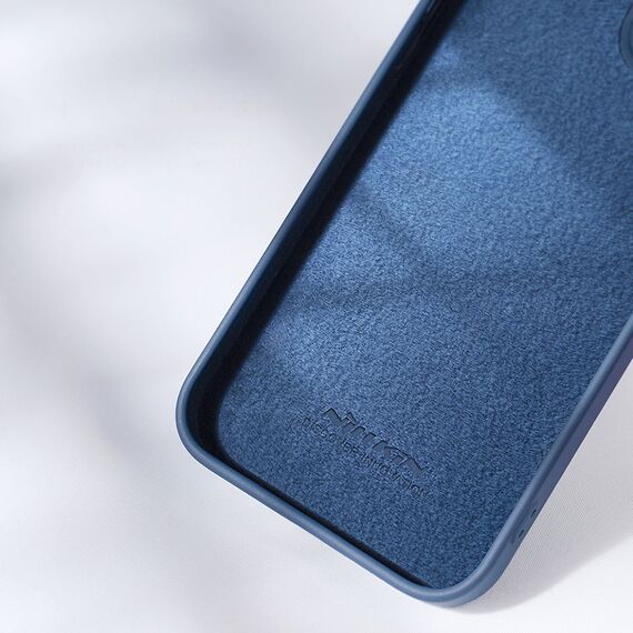 Nillkin CamShield Silky Silicone Case iPhone 14 Plus case with camera cover green | Techbox