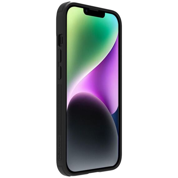 Nillkin Textured S Case for iPhone 14, armored cover with camera cover, black | Techbox