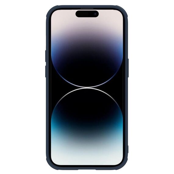 Nillkin Textured S Case for iPhone 14 Pro, armored cover with camera cover, blue | Techbox
