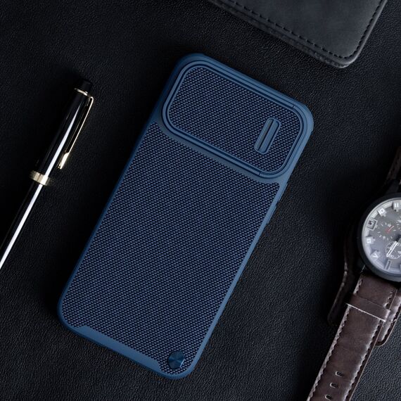 Nillkin Textured S Magnetic Case iPhone 14 Plus MagSafe case with camera cover black - Apple Cases - Cases - Techbox