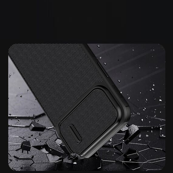 Nillkin Textured S Case iPhone 14 Plus armored cover with camera cover green | Techbox