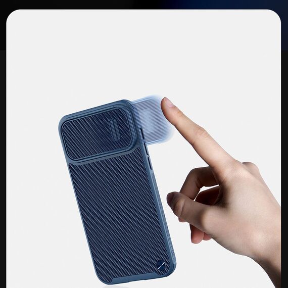 Nillkin Textured S Case iPhone 14 Plus armored cover with camera cover green | Techbox
