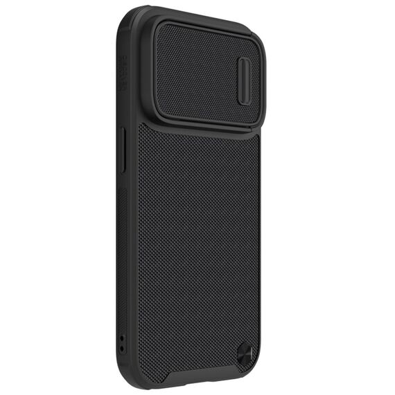 Nillkin Textured S Case iPhone 14 Pro armored cover with camera cover, black | Techbox