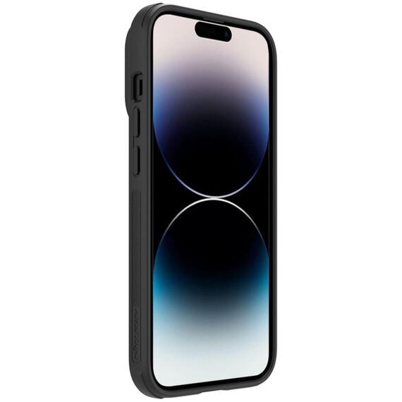 Nillkin Textured S Case iPhone 14 Pro armored cover with camera cover, black | Techbox
