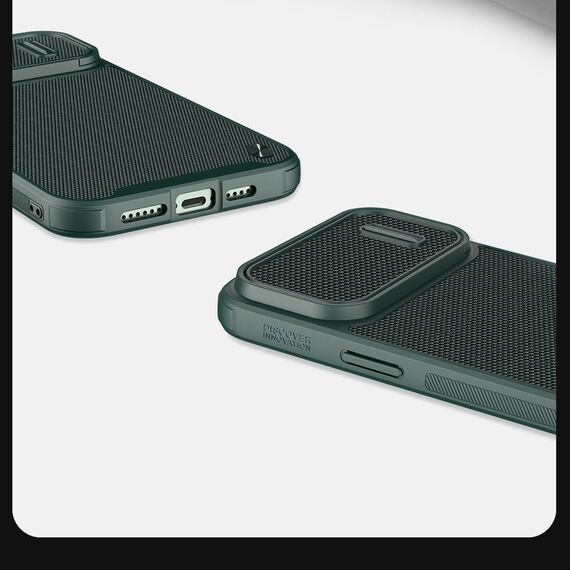 Nillkin Textured S Case iPhone 14 Pro armored cover with camera cover, black | Techbox