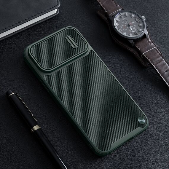 Nillkin Textured S Case iPhone 14 Pro armored cover with camera cover, black | Techbox