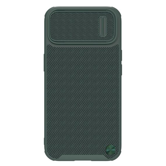 Nillkin Textured S Case iPhone 14 Pro Max armored cover with camera cover dark green | Techbox