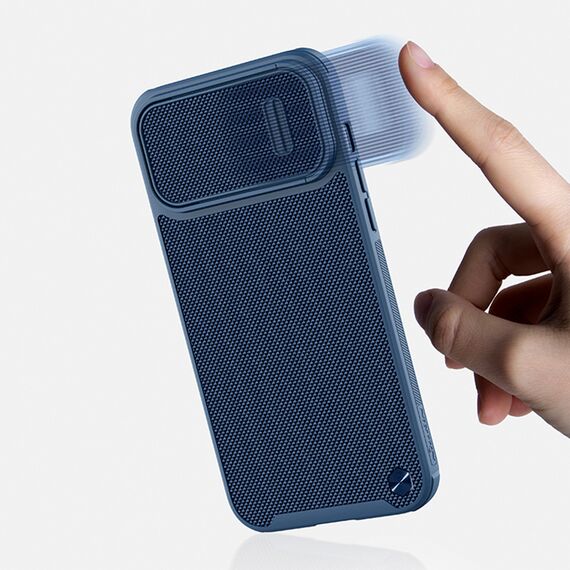 Nillkin Textured S Case iPhone 14 Pro Max armored cover with camera cover dark green | Techbox
