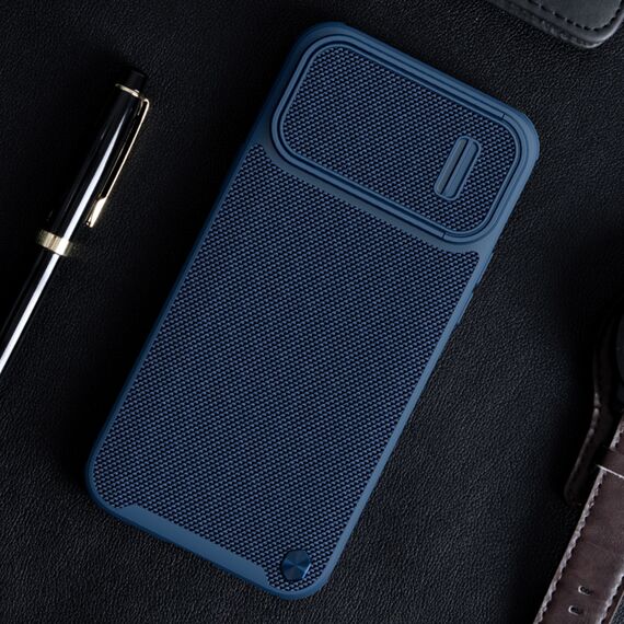 Nillkin Textured S Case iPhone 14 Pro Max armored cover with camera cover dark green | Techbox