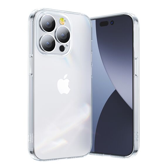 Joyroom 14Q Case iPhone 14 Case Cover with Camera Cover Transparent (JR-14Q1 transparent) - Apple Cases - Cases - Techbox
