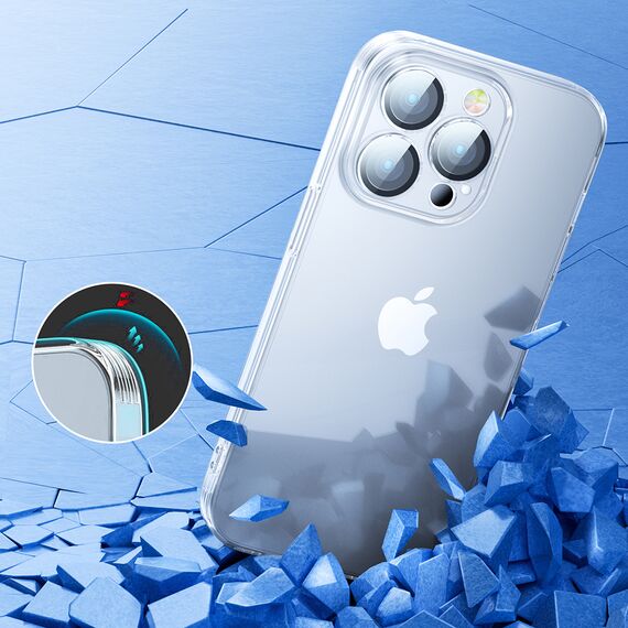 Joyroom 14Q Case iPhone 14 Case Cover with Camera Cover Transparent (JR-14Q1 transparent) - Apple Cases - Cases - Techbox