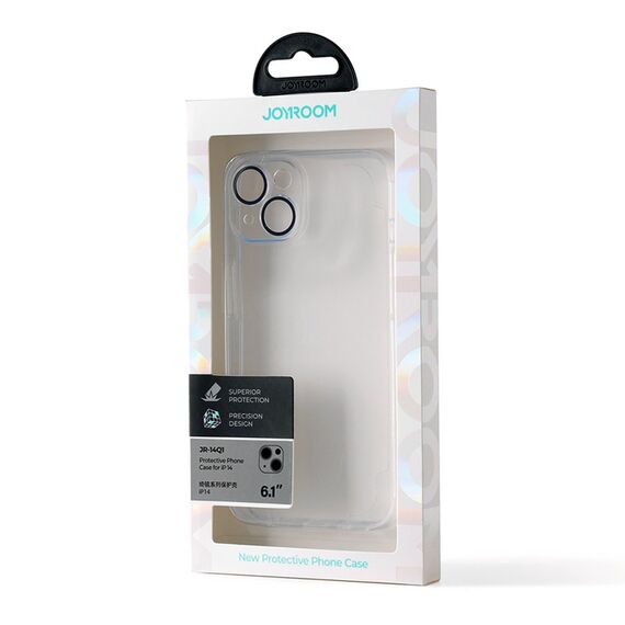 Joyroom 14Q Case iPhone 14 Case Cover with Camera Cover Transparent (JR-14Q1 transparent) - Apple Cases - Cases - Techbox