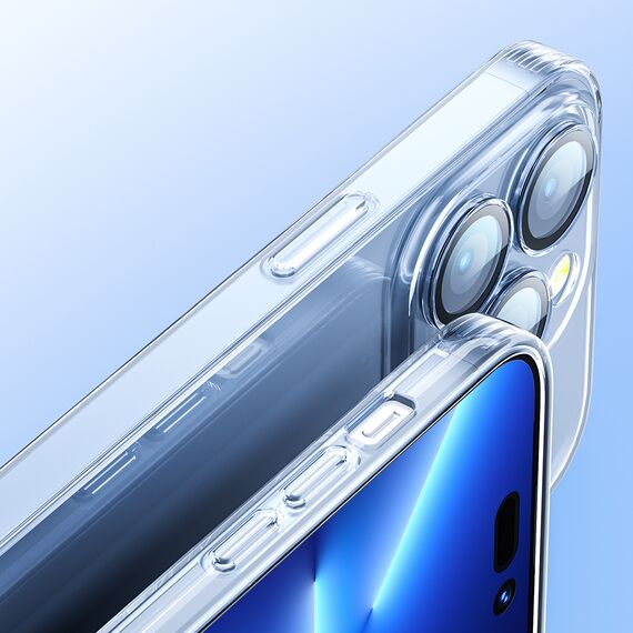 Joyroom 14Q Case iPhone 14 Case Cover with Camera Cover Transparent (JR-14Q1 transparent) - Apple Cases - Cases - Techbox