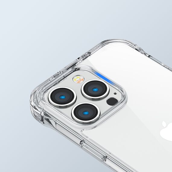 Joyroom Defender Series Case Cover for iPhone 14 Pro Armored Hook Cover Stand Clear (JR-14H2) - Apple Cases - Cases - Techbox