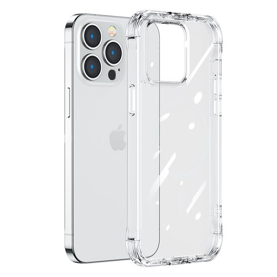 Joyroom Defender Series Case Cover for iPhone 14 Pro Max Armored Hook Cover Stand Clear (JR-14H4) - Apple Cases - Cases - Techbox