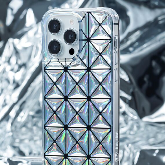 Kingxbar Miya Series case for iPhone 14 Plus back cover rainbow back cover - Apple Cases - Cases - Techbox