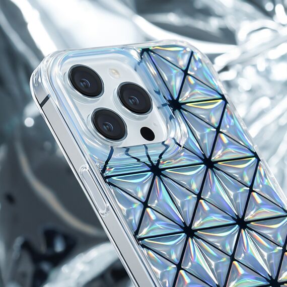 Kingxbar Miya Series case for iPhone 14 Plus back cover rainbow back cover - Apple Cases - Cases - Techbox