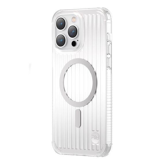 Kingxbar PQY Go Out Series magnetic case for iPhone 14 Plus MagSafe silver - Apple Cases - Cases - Techbox