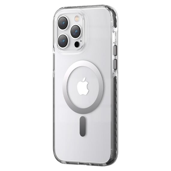 Kingxbar PQY Ice Crystal Series magnetic case for iPhone 14 Plus MagSafe gray - Apple Cases - Cases - Techbox