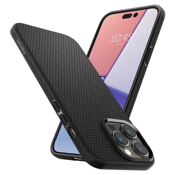 Spigen Liquid Air iPhone 14 Pro Case - Matte Black | Techbox