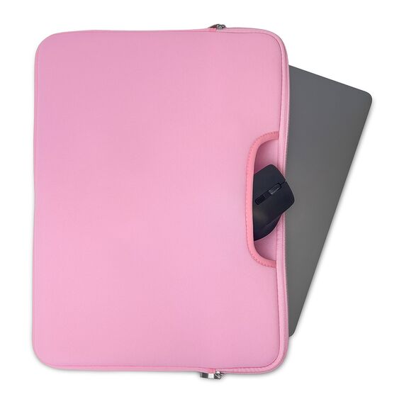 Universal laptop bag 15.6'' - pink | Techbox