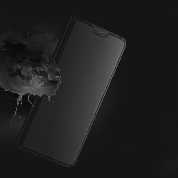 Dux Ducis Skin Pro case for Oppo Reno 8 flip cover card wallet stand black | Techbox
