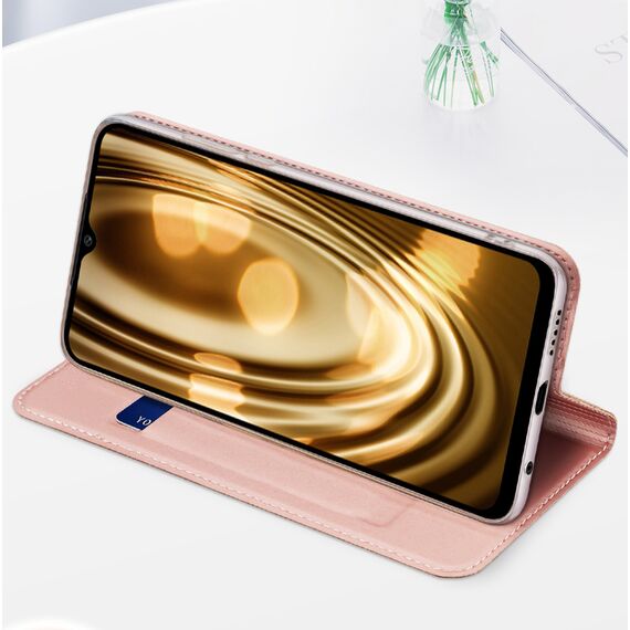 Dux Ducis Skin Pro case for Oppo Reno 8 flip cover card wallet stand black | Techbox
