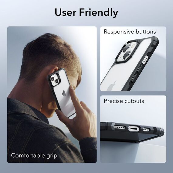 ESR AIR ARMOR IPHONE 14 Plus CLEAR / BLACK - Apple Cases - Cases - Techbox