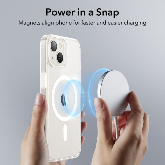 ESR Classic Hybrid Halolock Case with MagSafe for iPhone 13 / iPhone 14 - Clear | Techbox