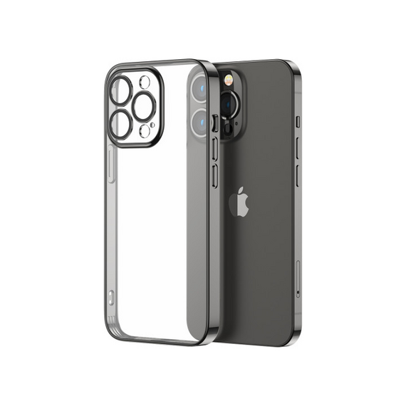 Joyroom 14Q Case case for iPhone 14 Plus case cover with metallic frame black (JR-14Q3-black) - Apple Cases - Cases - Techbox