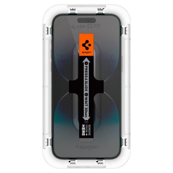 TEMPERED GLASS Spigen GLAS.TR "EZ FIT" 2-PACK IPHONE 14 PRO MAX CLEAR - Apple iPhone - Screen & Camera Protection - Techbox