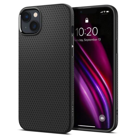Spigen Liquid Air Case for iPhone 14 Plus - Matte Black | Techbox