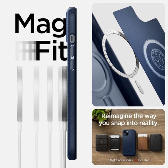 Spigen Mag Armor iPhone 14 Plus Case - Blue | Techbox