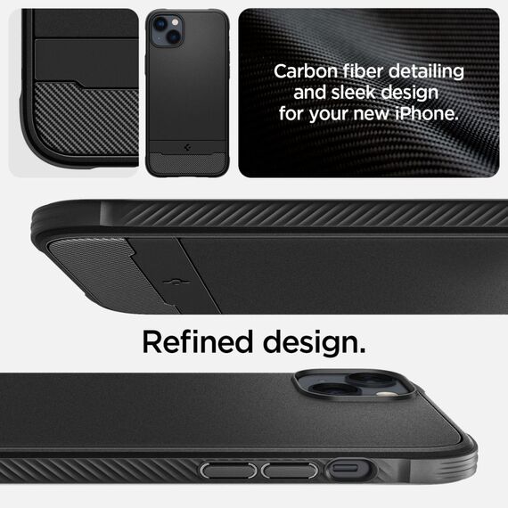 Spigen Rugged Armor Mag Case with MagSafe for iPhone 14 - Matte Black | Techbox