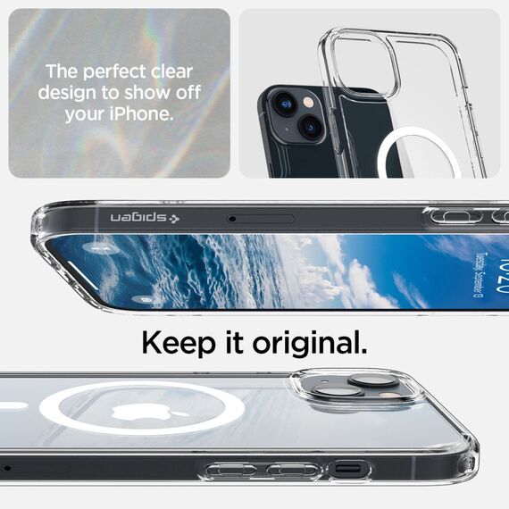 Spigen ULTRA HYBRID MAG MAGSAFE IPHONE 14 WHITE - Apple Cases - Cases - Techbox