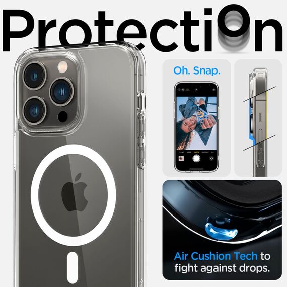 Spigen ULTRA HYBRID MAG MAGSAFE IPHONE 14 PRO WHITE - Apple Cases - Cases - Techbox