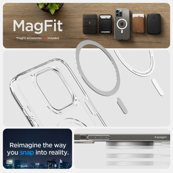 Spigen ULTRA HYBRID MAG MAGSAFE IPHONE 14 PRO WHITE - Apple Cases - Cases - Techbox