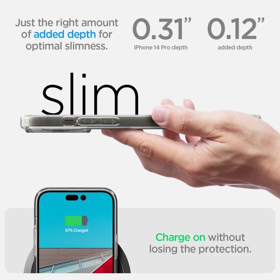 Spigen ULTRA HYBRID MAG MAGSAFE IPHONE 14 PRO WHITE - Apple Cases - Cases - Techbox