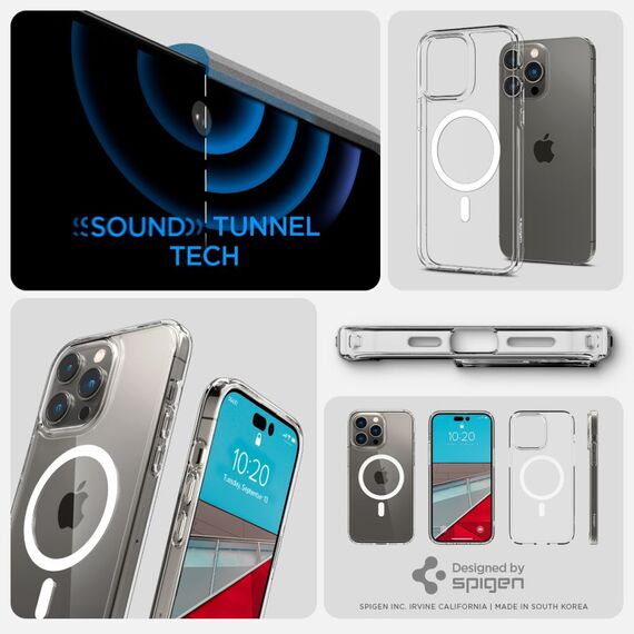 Spigen ULTRA HYBRID MAG MAGSAFE IPHONE 14 PRO WHITE - Apple Cases - Cases - Techbox