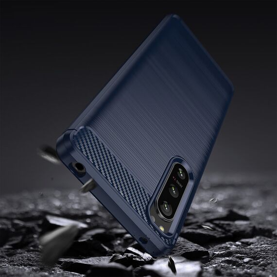 Thunder Case Xiaomi Poco M4 5G silicone armor case blue | Techbox