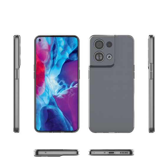 Ultra Clear 0.5mm case for Oppo Reno 8 thin cover transparent - Uncategorized Cases (2) - Cases - Techbox