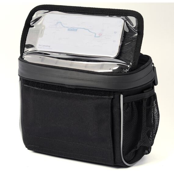Wozinsky bicycle handlebar bag bike shoulder bag black (WBHBB-01) - Bicycle - Sports & Fitness - Techbox