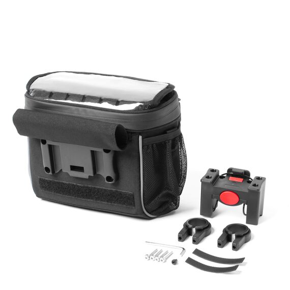 Wozinsky bicycle handlebar bag bike shoulder bag black (WBHBB-01) - Bicycle - Sports & Fitness - Techbox