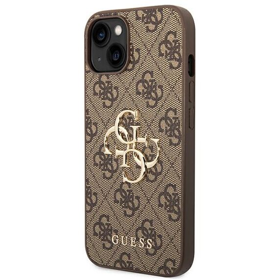 Guess GUHCP14S4GMGBR iPhone 14 6,1" br?zowy/brown hardcase 4G Big Metal Logo - Uncategorized Cases (2) - Cases - Techbox