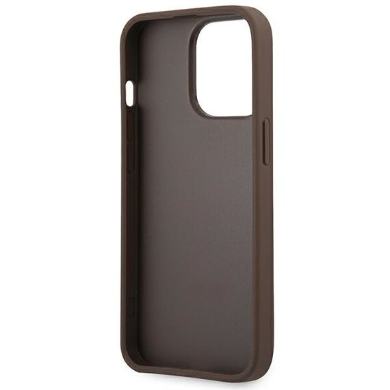 Guess GUHCP14X4GMGBR iPhone 14 Pro Max 6,7" brązowy/brown hardcase 4G Big Metal Logo - Uncategorized Cases (2) - Cases - Techbox
