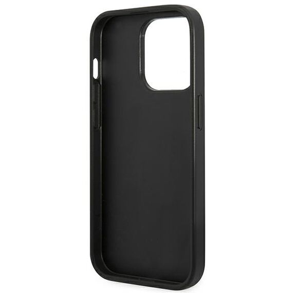 Guess GUHCP14XG4GLGR iPhone 14 Pro Max 6.7" grey/grey hard case 4G Stripe Collection | Techbox