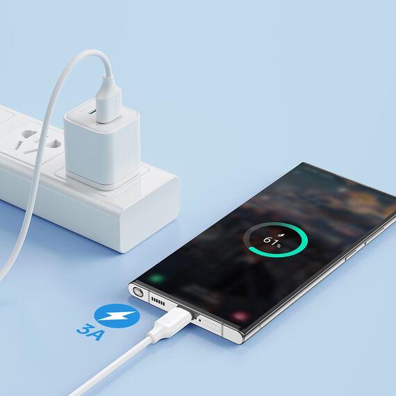 Joyroom charging / data cable USB - USB Type C 3A 2m black (S-UC027A9) - Cables & Adapters - Cables & Accessories - Techbox