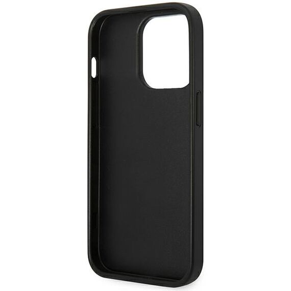 Karl Lagerfeld KLHCP14LSAPCHK iPhone 14 Pro 6,1" hardcase czarny/black Saffiano Choupette Head Patch | Techbox