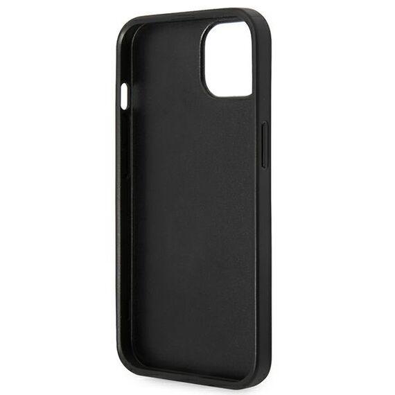 Karl Lagerfeld KLHCP14MSAPCHG iPhone 14 Plus 6,7" hardcase srebrny/silver Saffiano Choupette Head Patch | Techbox